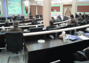 کارگاه ازن در شیلات شهرکرد