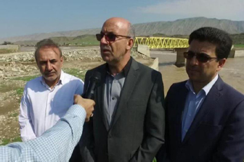 بازدید دکتر میرزایی از مزارع پروش ماهی سیل زده استان لرستان